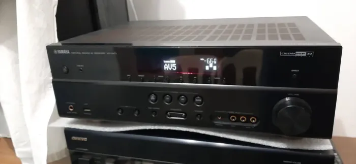 RECEIVER  YAMAHA  RX-V471  COMPLETO +  BLUETOOTH EXT.