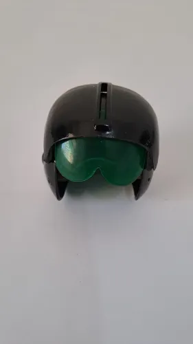 * MT Capacete Customizado Falcon Piloto 80's Preto