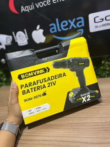 Parafusadeira Bateria 21V - Bomvink