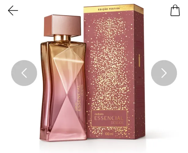 Perfume essencial desejo 