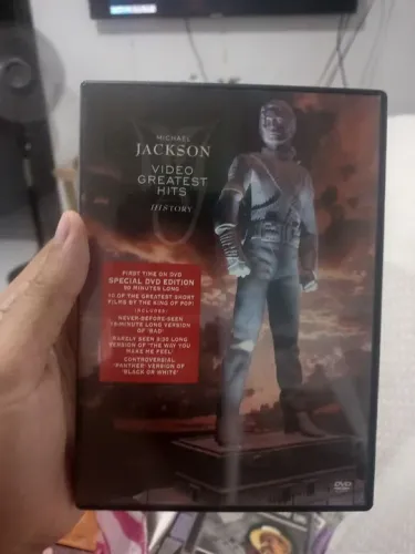 DVD "Michael Jackson - Video Greatest Hits - History"