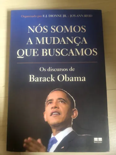 Livro Nós Somos a Mudança Que Buscamos - Barack Obama