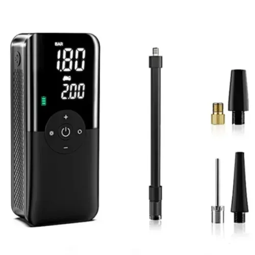 Calibrador Compressor Pneu Digital Bomba Ar Carro Moto Bike