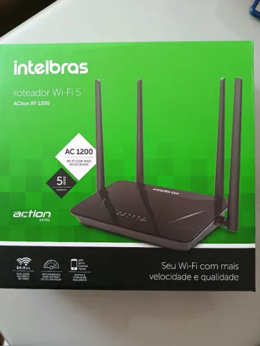 Roteador Wi-Fi 5 INTELBRAS - ACtion RF 1200