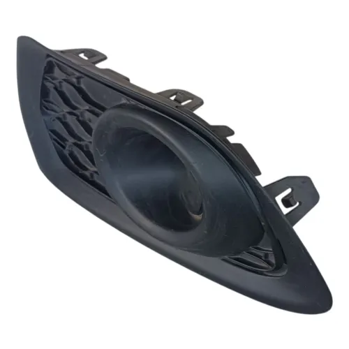 Moldura Farol Milha Esquerdo C/detalhe Sandero 2015 2019 Preto