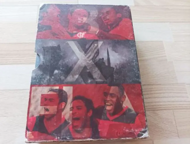 DVD Flamengo - box 3x campeão oficial 