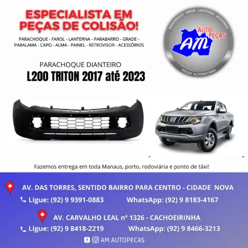 parachoque l200