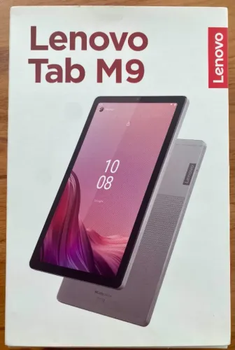 Caixa vazia do Lenovo Tab M9 (PN ZAC30198BR)