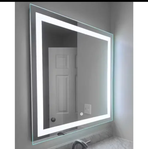 Espelho com led e touch NOVO na CAIXA