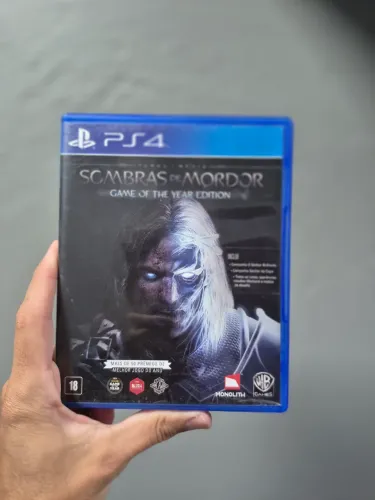 Sombras de Mordor game of the year Edition Ps4
