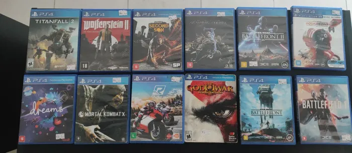 Jogos de pas4 valores descrição