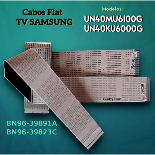 CABOS FLAT TV SAMSUNG UN40MU6100G UN40KU6000G BN-9639891A BN96-39823C