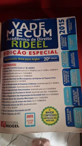 LIVROS PARA O CURSO DE DIREITO