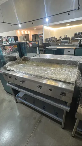 Chapa hambúrguer Vulcan 1,20m gás glp Nova