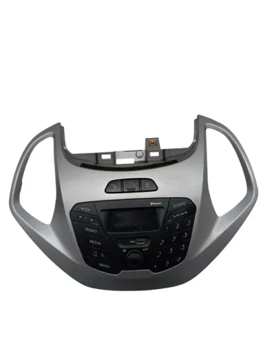 Moldura Radio Multimídia Alerta Trava Porta Ford Ka 1.0 2015