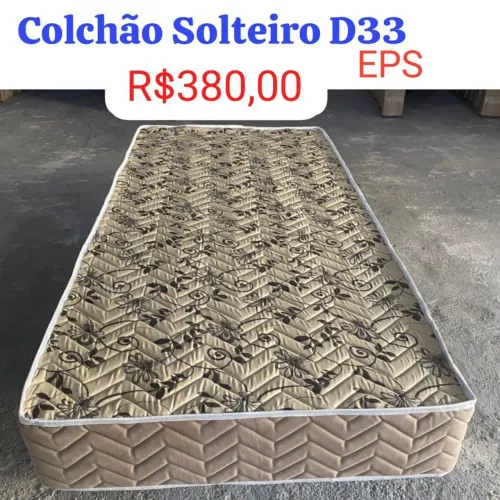 COLCHÃO SOLTEIRO D33 (PREÇO BAIXO É AQUI)
