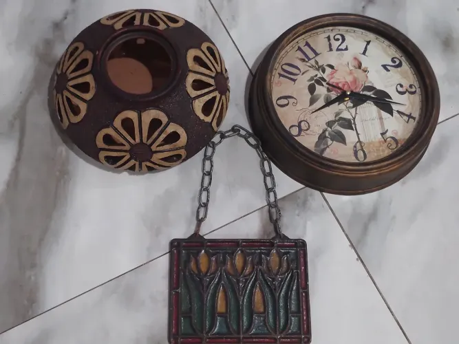 Objetos de decoração 