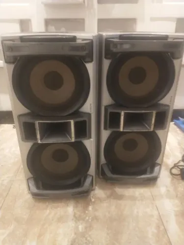 Par de Caixas de Som, Sony SS GTX77<br>Acessar