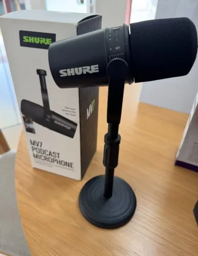 Microfone MV7 Shure PODCAST