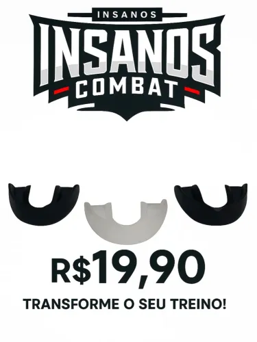 Protetor Bucal Insanos Combat - R$19,90