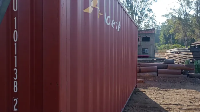 Container Marítimo 20 Pés - Ideal para Obras