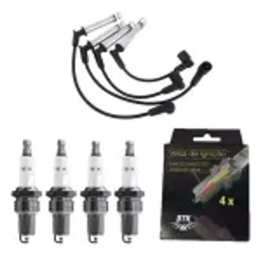Kit Cabos E Velas Gm Classic Celta Corsa Prisma 1.0 8v Flex e gas