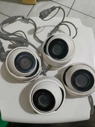 Câmeras de segurança só hoje pra vender rápido hikvision
