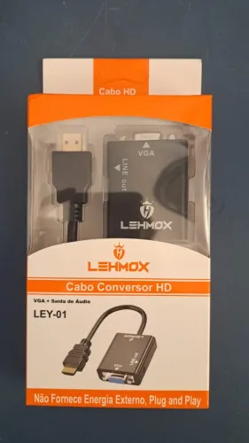 CABO CONVERSOR HD LEY-01 LEHMOX NOVO LACRADO FRETE GRÁTIS PARA MACEIÓ