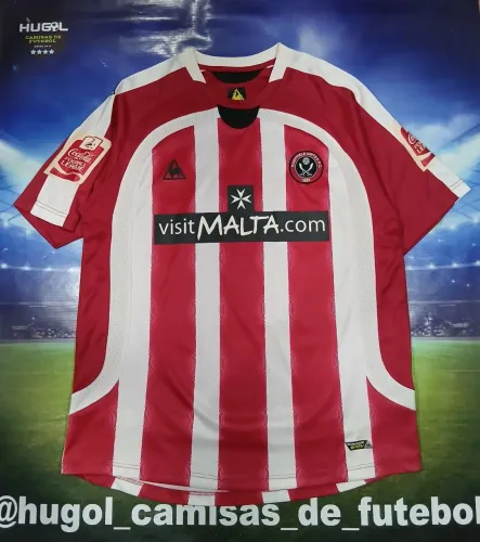 Camisa do Sheffield United 2008/09 #7 Henderson Championship 