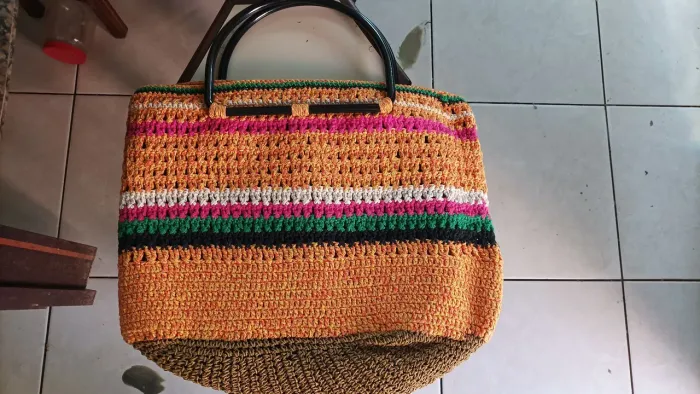 Bolsa de crochê