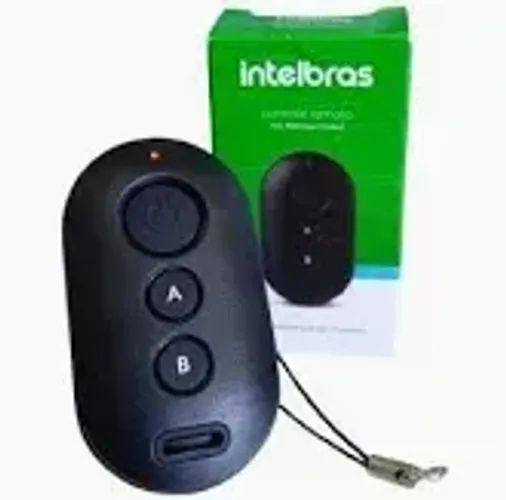 Controle Remoto Portão Alarme Intelbras Xac 4000 Smart Preto
