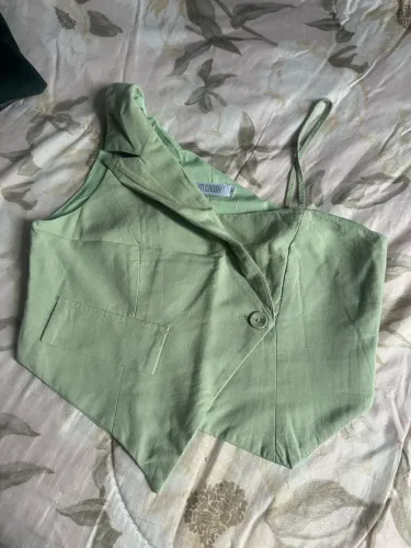 Conjunto feminino de linho