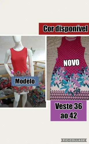 Vestido comportada ou evangélica novo