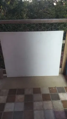 Telas de pintura em branco