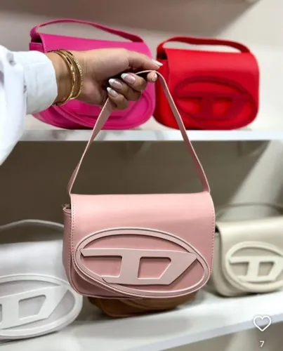Bolsa Diesel Rosa reforçada 
