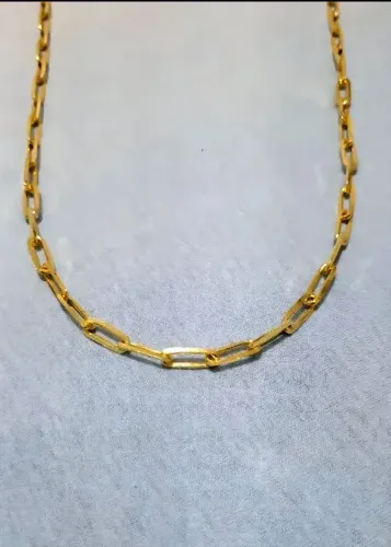 Corrente semijoia Ouro 18K