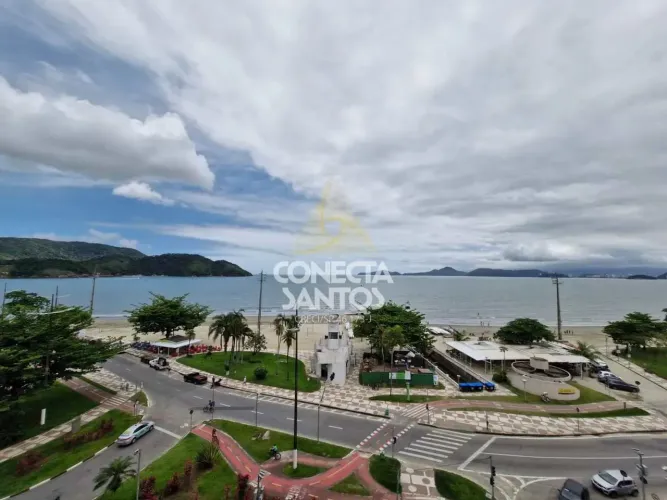 Apto c/ 3 dorms, Ponta da Praia, Santos-Cod: 1494