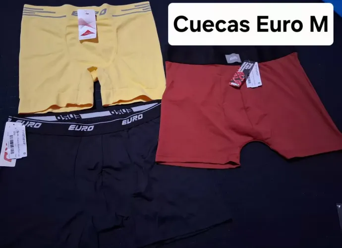 Cuecas Euro Masculina( Tamanhos M,G,GG).
