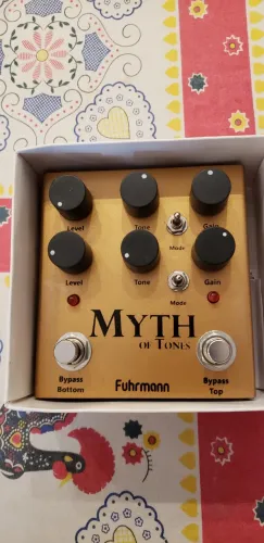 Pedal Overdrive Booster Fuhrmann Myth Of Tones