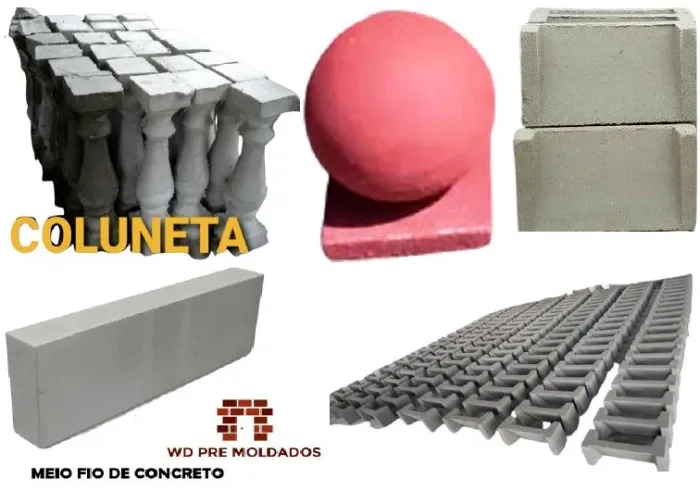 WD Pré Moldados de Concreto Direto da Fabrica