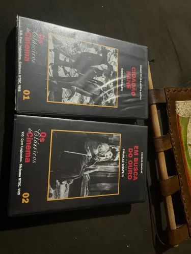 Duas fitas cassete os clássicos do cinema