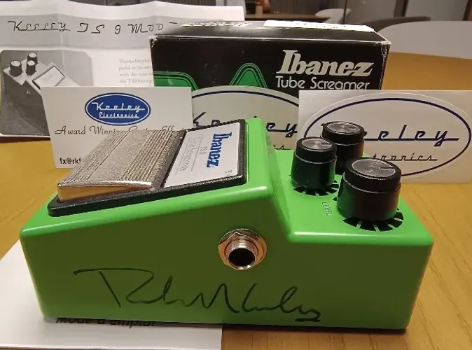 Ibanez Tube Screamer Ts9 Overdrive Keeley Mod.
