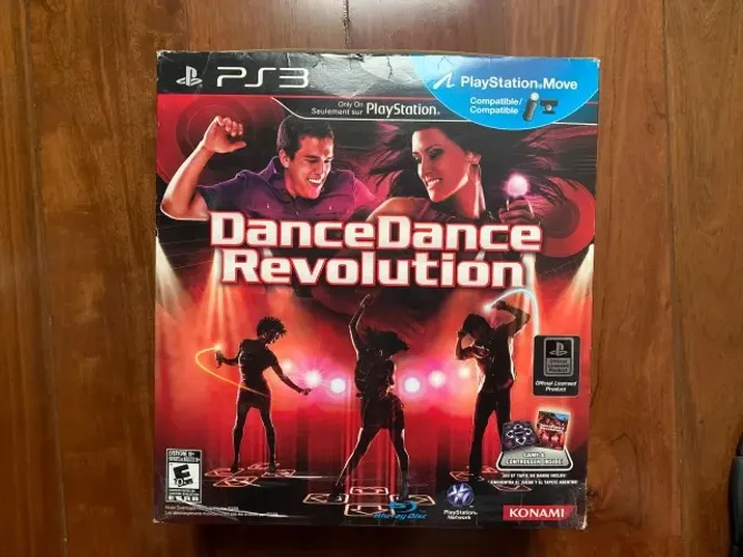 PS3 - Dance Dance Revolution - Jogo + Tapete - Completo - Original / Konami