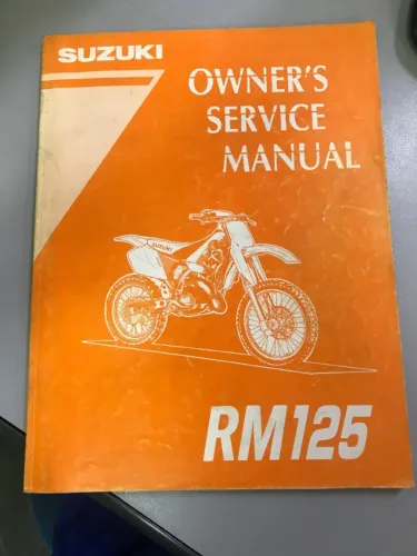 Manual original suzuki RM125
