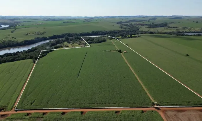 Instância São João, um paraíso próximo a cidade com 15,04 Alqueires, fundo com Rio Tibagi
