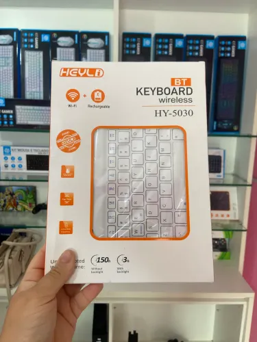 Teclado Bluetooth recarregavel 