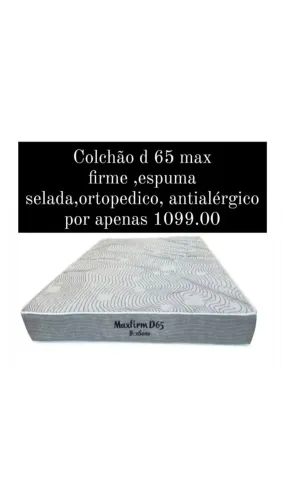 Colchão casal bon sono D.65 max firme ortopédico