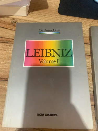 Livro Os pensadores - Leibniz volume I e II