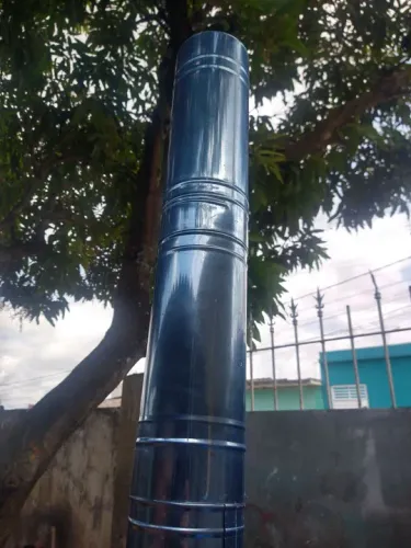 Chaminé de inox 