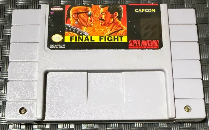 Final Fight Original SNES Americano Super Nintendo Capcom